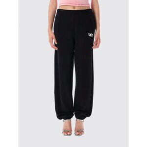 Diesel Pants Woman Black